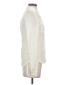 Unbranded 100% Silk Ivory Long Sleeve Silk Top Size P (estimated, petite) - photo 4