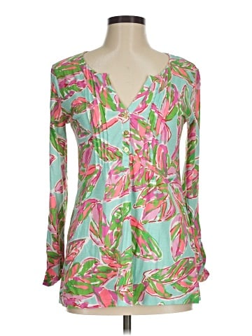 Lilly Pulitzer Long Sleeve Blouse (view 1)