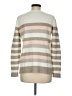 Ann Taylor LOFT Stripes Tan Pullover Sweater Size M - photo 2