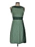 Max Studio Print Green Casual Dress Size L (estimated) - photo 1