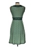 Max Studio Print Green Casual Dress Size L (estimated) - photo 2