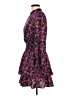 THML 100% Polyester Paisley Purple Casual Dress Size M - photo 5