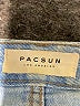PacSun 100% Cotton Blue Denim Shorts Size 24 waist - photo 3
