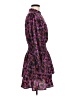 THML 100% Polyester Paisley Purple Casual Dress Size M - photo 4