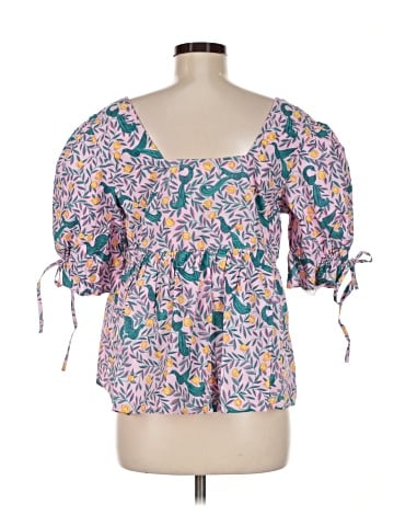Banjanan 3/4 Sleeve Blouse (view 2)