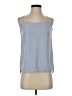 Ann Taylor LOFT 100% Polyester Blue Sleeveless Blouse Size XXS - photo 1