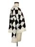 Blu Pepper Checkered-gingham White Pullover Sweater Size M - photo 4