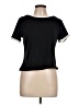 CeCe Black Short Sleeve Top Size L - photo 1