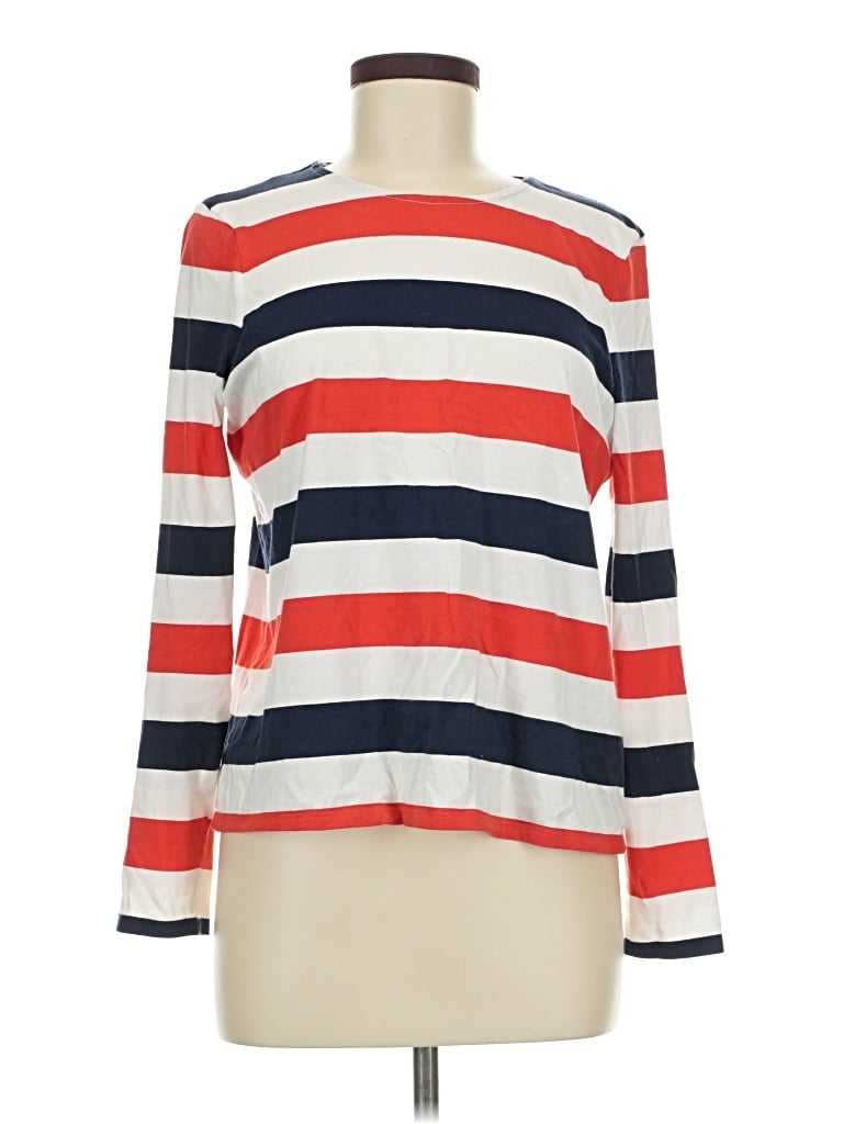 Pre-owned Boden Long Sleeve T-shirt In Red