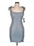 City Studio 100% Polyester Silver Cocktail Dress Size L - photo 1