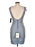 City Studio 100% Polyester Silver Cocktail Dress Size L - photo 2