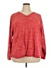 St. John's Bay 100% Polyester Red Pullover Sweater Size 2X - photo 1