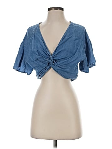 Haute Monde Short Sleeve Blouse (view 1)