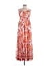 Avec Les Filles 100% Polyester Orange Casual Dress Size 12 - photo 1