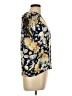 Assorted Brands Floral Yellow Short Sleeve Blouse Size L (estimated) - photo 4