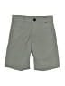 Hurley Solid Gray Khaki Shorts Size 8 - photo 1