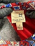 Pink Owl 100% Polyester Paisley Blue Casual Dress Size M - photo 7