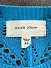 Dear John 100% Cotton Blue Pullover Sweater Size XS - photo 7