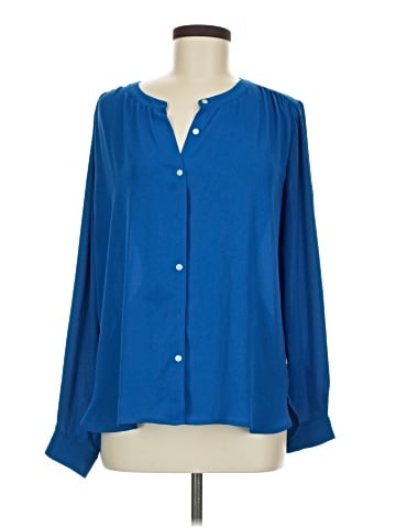 Ann Taylor LOFT Long Sleeve Blouse (view 1)