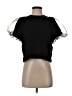 Day + Moon 100% Cotton Black Short Sleeve Top Size S - photo 1