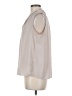 Renee C. 100% Polyester Tan Sleeveless Blouse Size M - photo 5