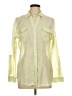 Chico's Yellow Long Sleeve Button-Down Shirt Size L - photo 1