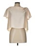 Topshop 100% Polyester Ivory Sleeveless Blouse Size 12 - photo 1