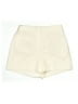 Express Solid Ivory Shorts Size 4 - photo 1