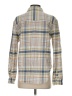 Pendleton Plaid Tan Long Sleeve Button-Down Shirt Size XS - photo 2