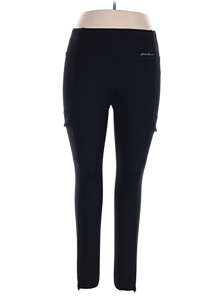 Pre-owned Eddie Bauer Active Pants In Black