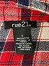 rue21 100% Rayon Plaid Red Long Sleeve Button-Down Shirt Size L - photo 7