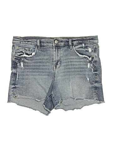 Kensie Denim Shorts (view 1)