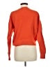 Uniqlo : C 100% Cotton Color Block Orange Pullover Sweater Size M - photo 2