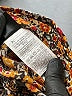 Shein Curve 100% Polyester Brown Short Sleeve Blouse Size 16 Plus (2) - photo 9