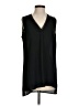 DR2 100% Polyester Black Sleeveless Blouse Size S - photo 1