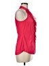 Express Red Sleeveless Blouse Size M - photo 4