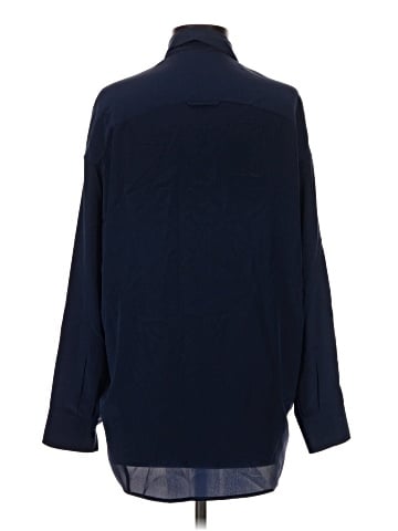Vince. Long Sleeve Silk Top (view 2)