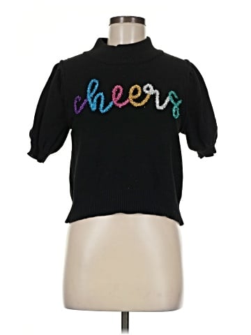 Peach Love Pullover Sweater (view 1)