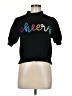 Peach Love Black Pullover Sweater Size M - photo 1