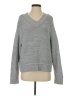 American Eagle Outfitters 100% Cotton Solid Gray Pullover Sweater Size XS - photo 1