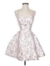 B. Darlin Floral White Cocktail Dress Size 3 - 4 - photo 1