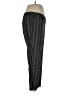 NYDJ Stripes Black Gray Dress Pants Size 12 - photo 4