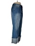 Jeans Color Block Blue Jeans Size L - photo 4