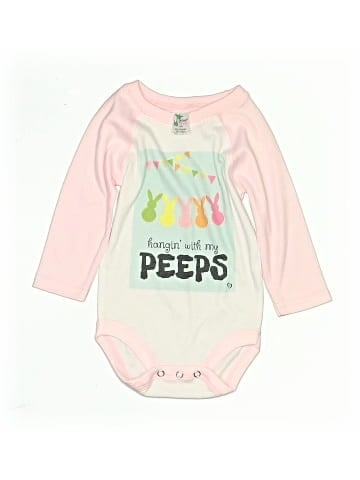 Laughing Giraffe Long Sleeve Onesie (view 1)