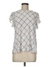 Liz Claiborne Gray Short Sleeve Blouse Size M (petite) - photo 1