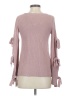 Ultra Flirt 100% Acrylic Pink Pullover Sweater Size XS - photo 2