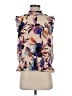J.Crew 100% Polyester Tan Sleeveless Blouse Size 4 - photo 1