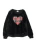 Unbranded Hearts Black Pullover Sweater Size S (kids) - photo 1