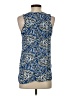 Saint Tropez West 100% Polyester Blue Sleeveless Blouse Size XS - photo 2