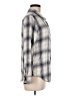 Rails 100% Rayon Plaid Gray Long Sleeve Button-Down Shirt Size M - photo 4